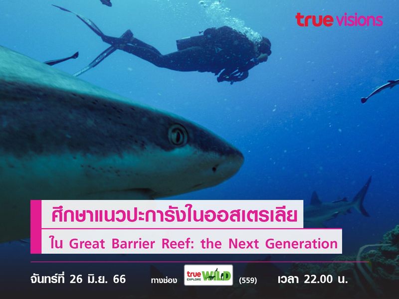 ศึกษาแนวปะการังในออสเตรเลียใน Great Barrier Reef: the Next Generation