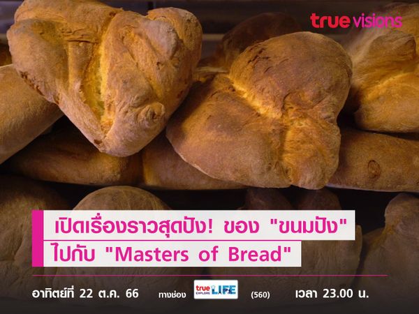 เปิดเรื่องราวสุดปัง! ของ "ขนมปัง" ไปกับ "Masters of Bread" 