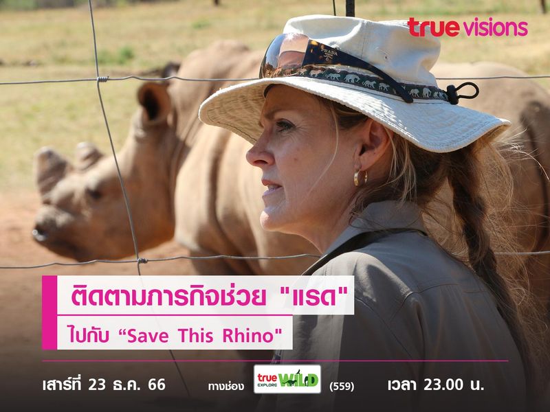 ติดตามภารกิจช่วย "แรด" ไปกับ “Save This Rhino" 